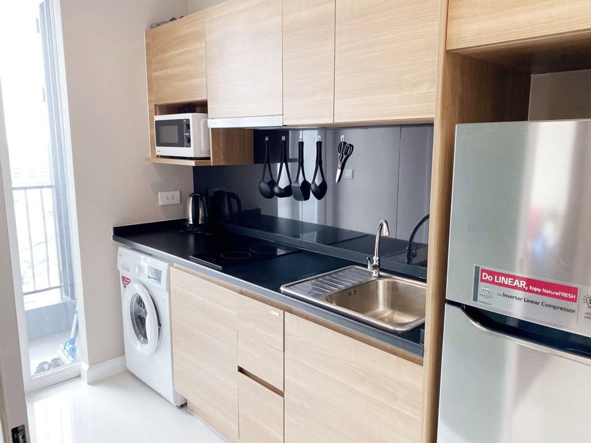 For RentCondoSamut Prakan,Samrong : For rent 📍 The Metropolis Samrong Interchange 📍Convenient travel, near BTS Samrong