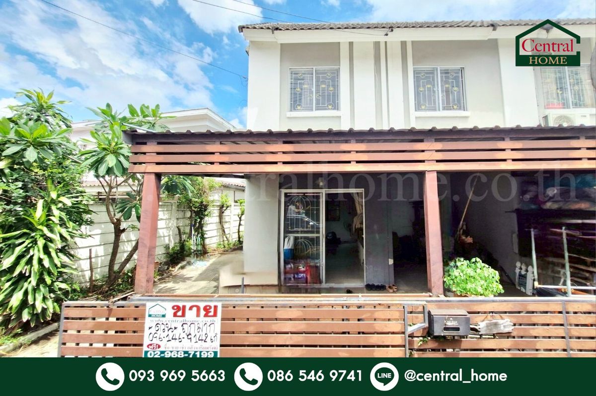 For SaleTownhomePathum Thani,Rangsit, Thammasat : Townhome Pruksa 60 Rangsit - Bang Phun Pathum Thani