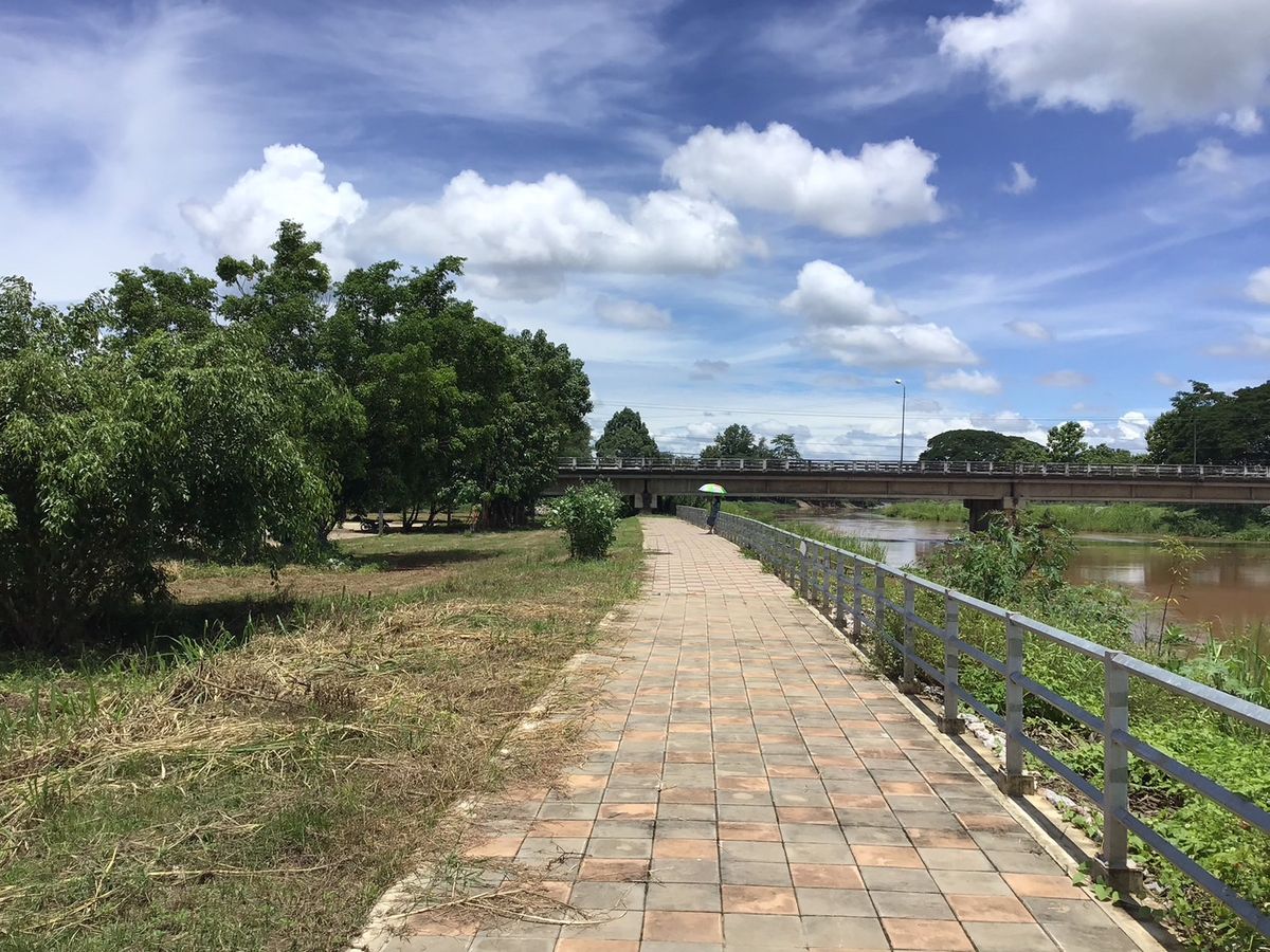 For SaleHouseLamphun : 2 -storey detached house for sale, Lanna style, natural atmosphere, Ping River, Lamphun Province