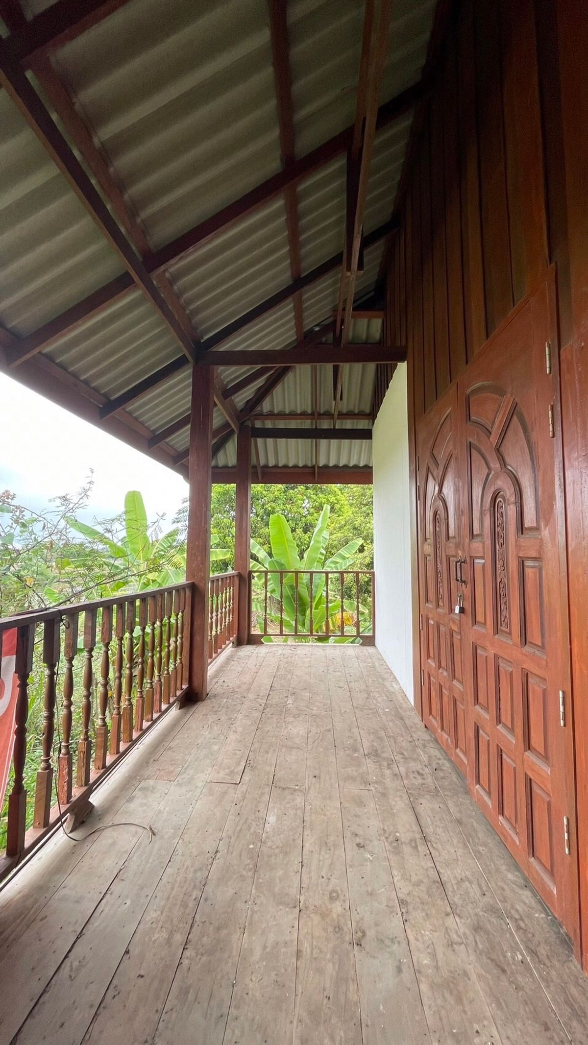 For SaleHouseLamphun : 2 -storey detached house for sale, Lanna style, natural atmosphere, Ping River, Lamphun Province