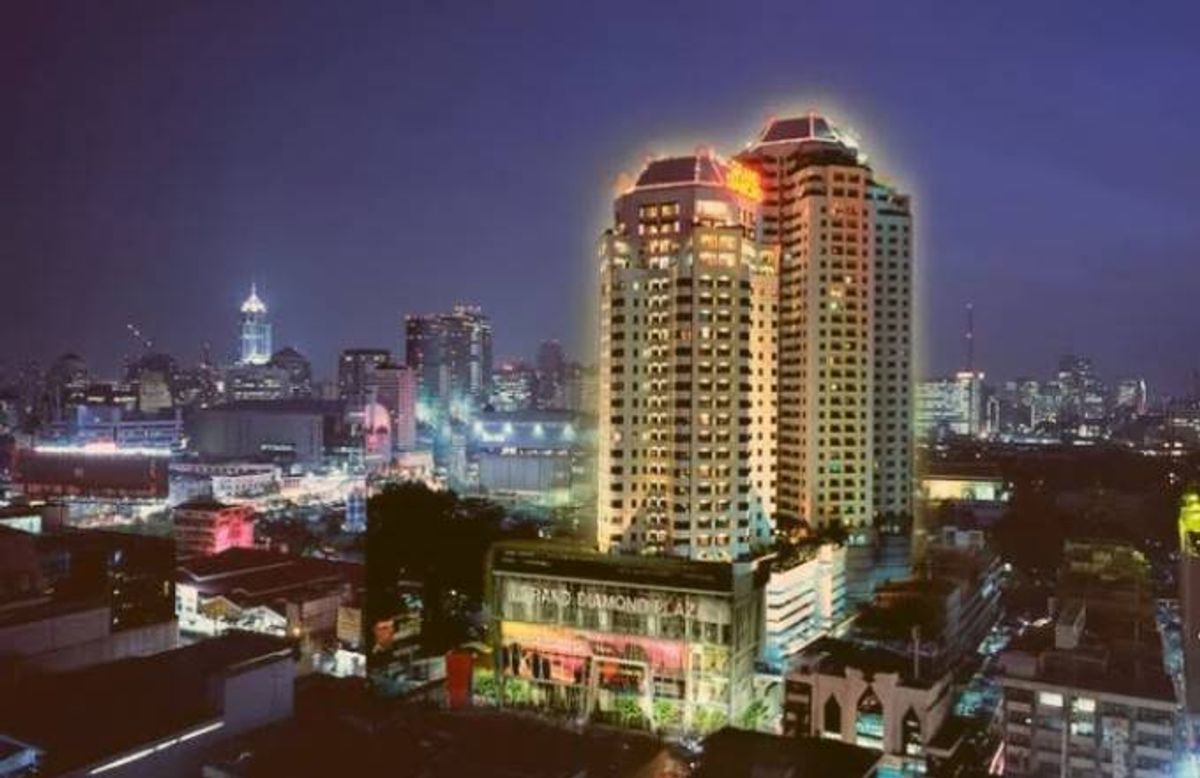 ให้เช่าคอนโดราชเทวี พญาไท : For Rent Condo Grand Diamond Condominium  fully furnished (S15-35916)