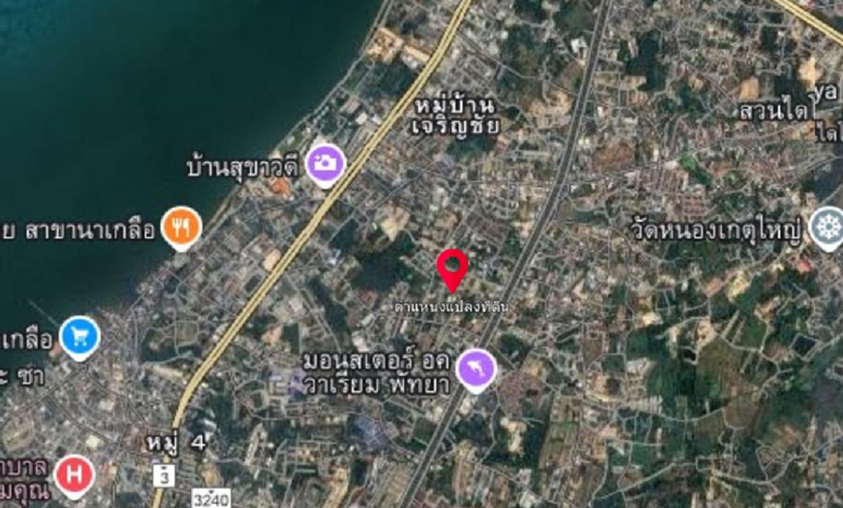 For SaleLandPattaya, Bangsaen, Chonburi : Small plot of land, good location! Naklua - Pattaya