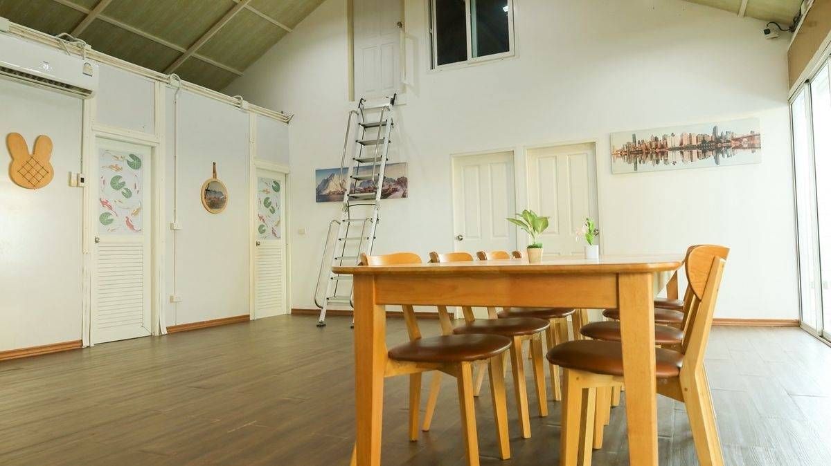 For RentHouseLadkrabang, Suwannaphum Airport : Rent a detached house With a swimming pool near Suvarnabhumi Airport only 15 minutes