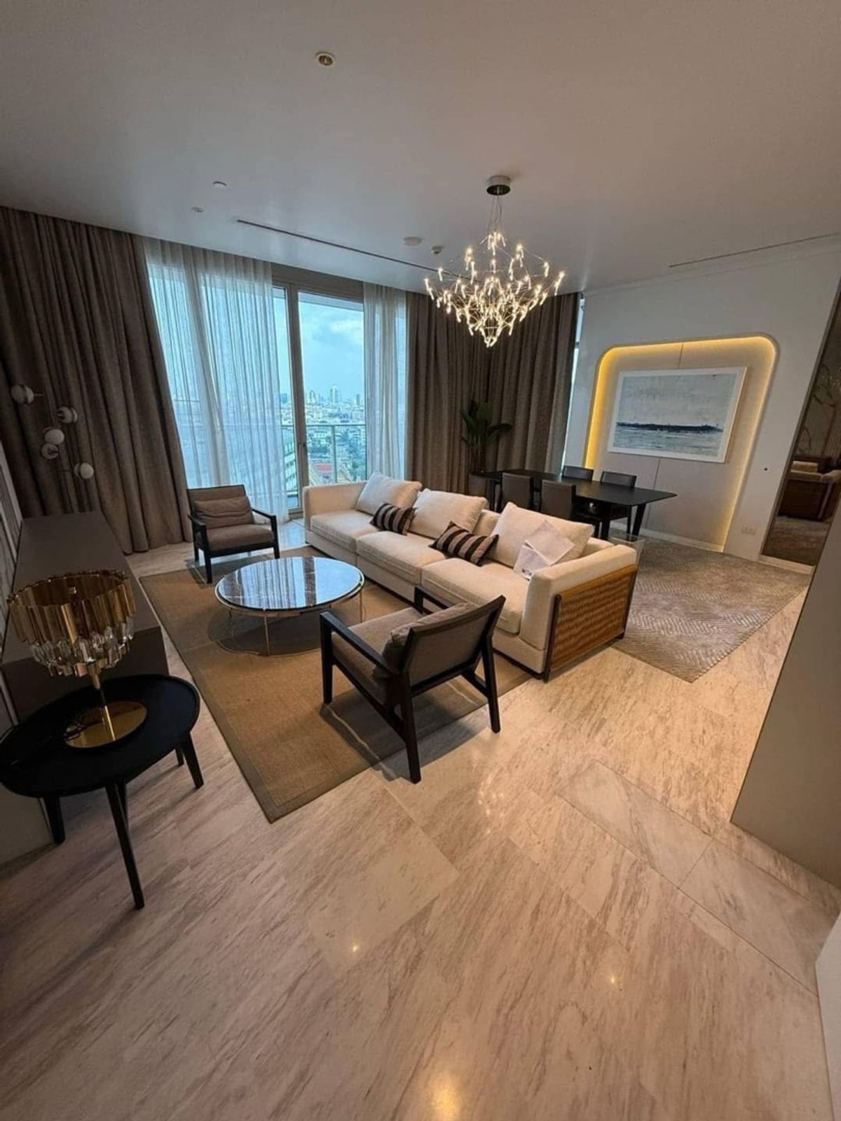 ให้เช่าคอนโดสาทร นราธิวาส : 🔥Hot Deal 🔥 Four Season Private Residence 3Bed 📱Line : +66 659364255