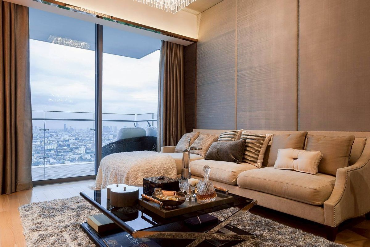 คอนโดพระราม 3 สาธุประดิษฐ์ :  ♦ Modern Luxury style ♦ ชั้น 25++ พื้นที่ใช้สอย 109.93 ตร.ม. | 2 ห้องนอน 2 ห้องน้ำ | ใกล้ เซ็นทรัล พระราม 3 7 นาที, เทอร์มินอล21 พระราม 3 16 นาที