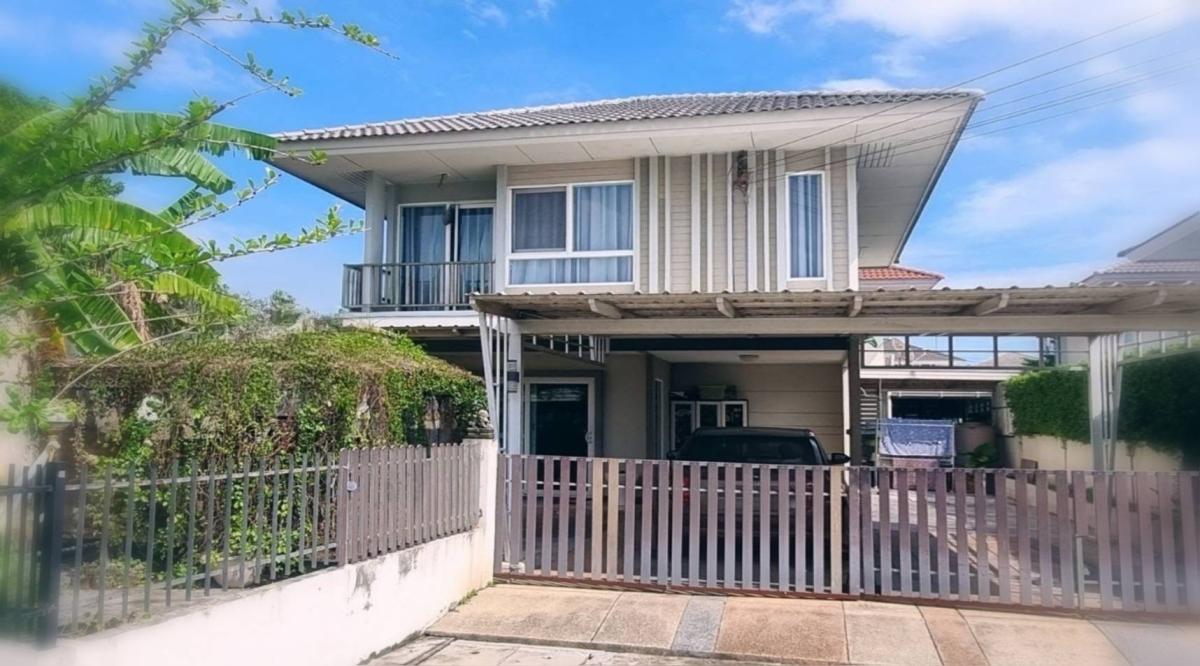 ขายบ้านพระราม 5 ราชพฤกษ์ บางกรวย : ‼️ถูกสุดในโครงการ‼️ 🏠 บ้านเดี่ยว หมู่บ้านคณาสิริ วงแหวน-พระราม5 บางกรวย