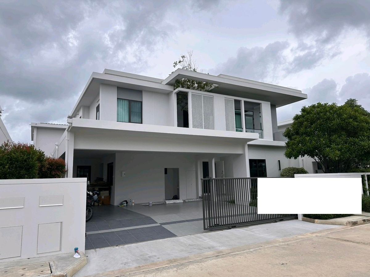 ให้เช่าบ้านสมุทรปราการ สำโรง : ให้เช่า 88ตรว 4นอน5น้ำ บ้านเดี่ยว 2 ชั้น มัณฑนา บางนา กม15 