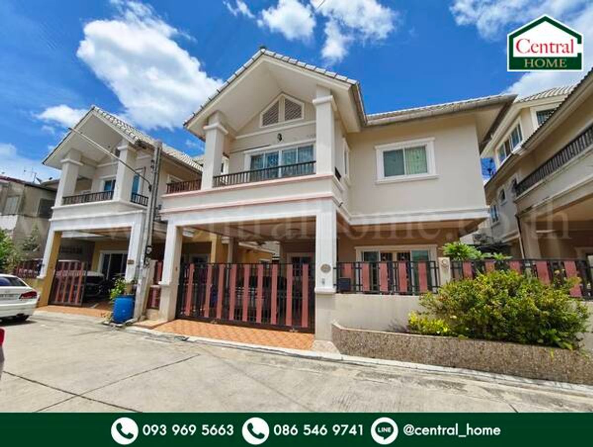 ขายบ้านปิ่นเกล้า จรัญสนิทวงศ์ : บ้านเดี่ยว หมู่บ้าน อิ่มอัมพร 2 ซอย ราชพฤกษ์ 9 พร้อมเฟอร์นิเจอร์ ราคาถูก 