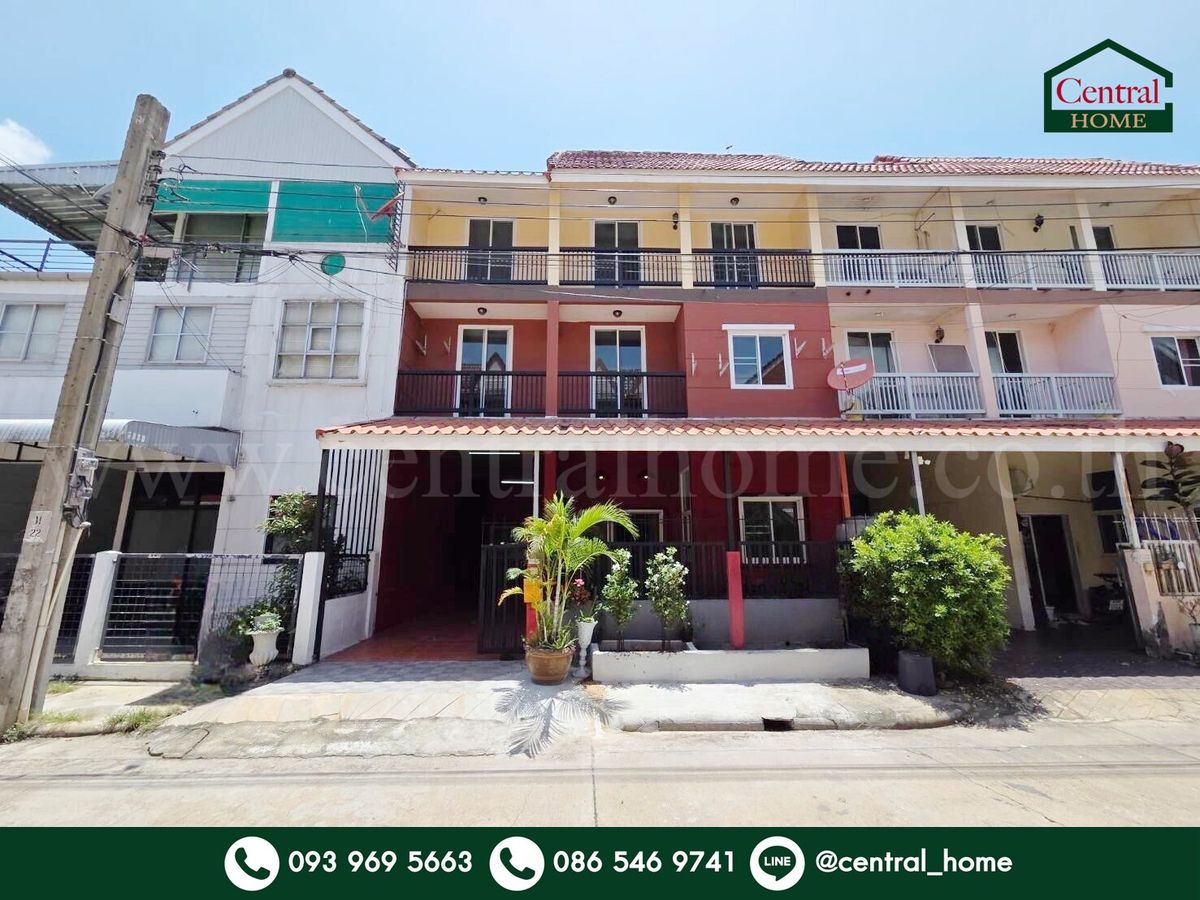 ขายทาวน์โฮมแจ้งวัฒนะ เมืองทอง : ทาวน์โฮม 3 ชั้น บ้านลูกกอล์ฟ พรีเมี่ยม เมืองทองธานี - ปากเกร็ด