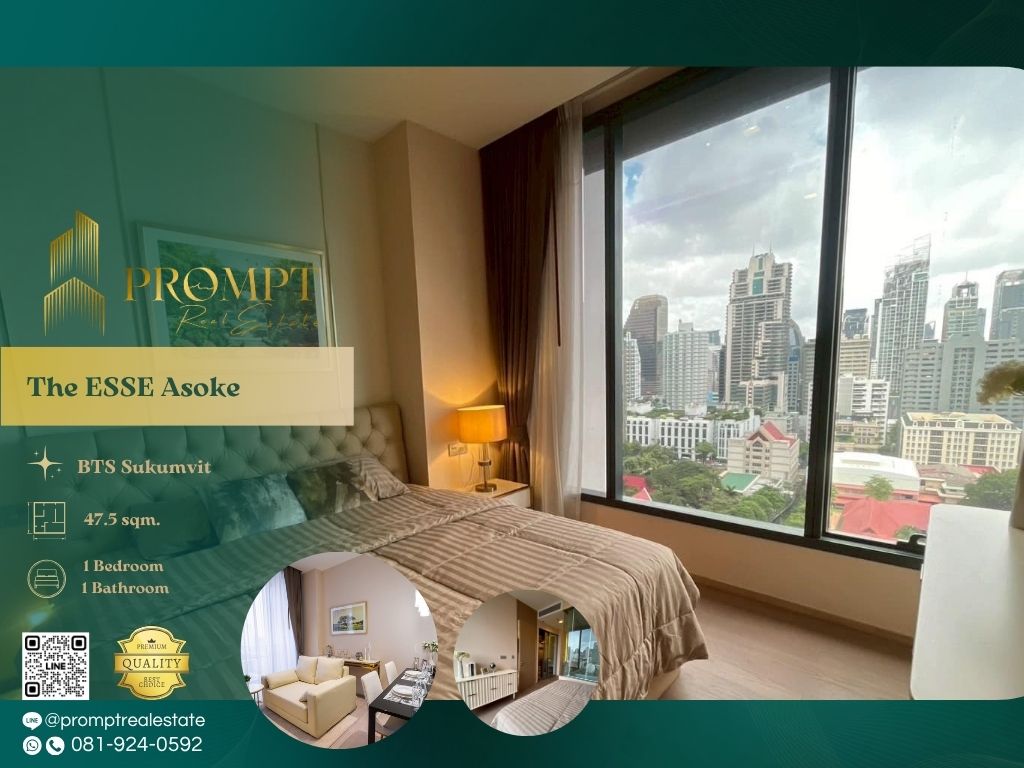For RentCondoSukhumvit, Asoke, Thonglor : ST13434 - The ESSE Asoke  :  ดิ เอส อโศก - BTS Sukumvit / MRT Sukumvit / SWU