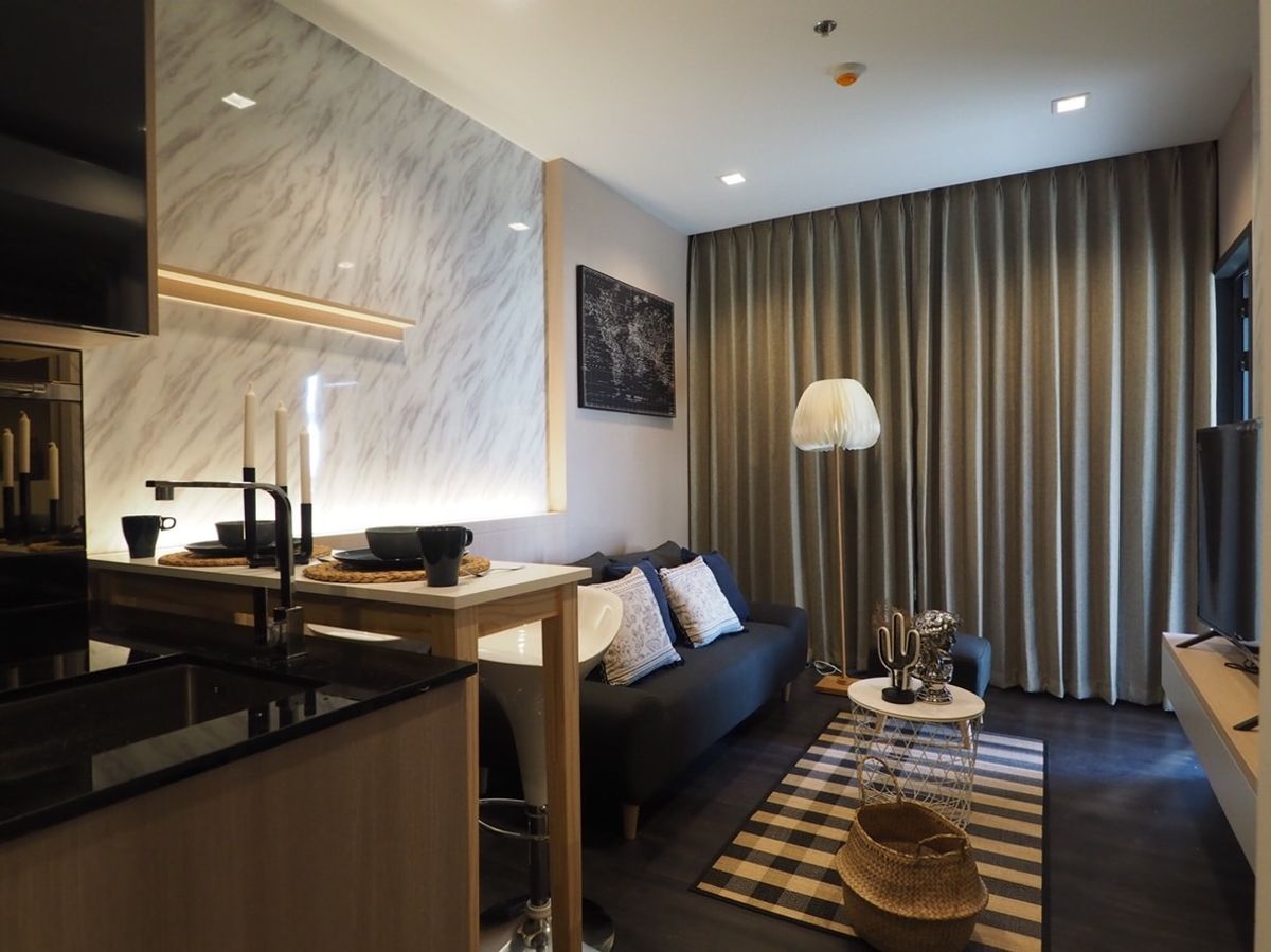 ให้เช่าคอนโดพระราม 9 เพชรบุรีตัดใหม่ RCA : for rent The line Asoke Ratchada // 1b1b// 35 sq.m