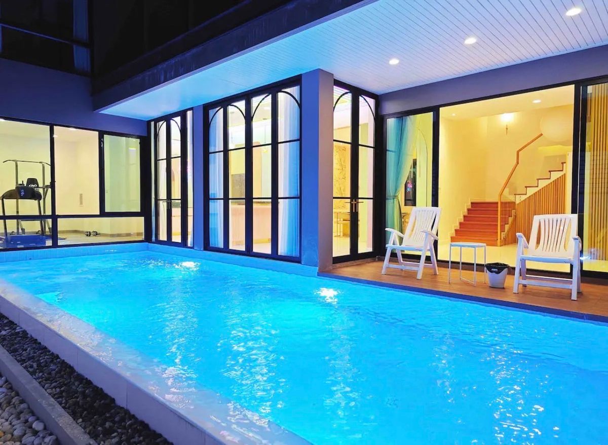 ให้เช่าบ้านสะพานควาย จตุจักร : ให้เช่า บ้านเดี่ยว อินทามะระ29 Pool Villa มีสระว่ายน้ำส่วนตัว 7 ห้องนอน