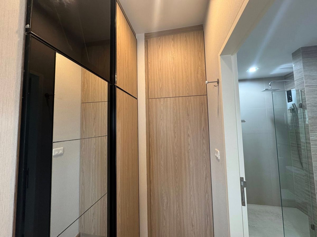 For RentCondoBangna, Bearing, Lasalle : For rent 📍 Niche Mono Sukhumvit - Bearing 📍 Near BTS Bearing, complete with furniture and electrical appliances
