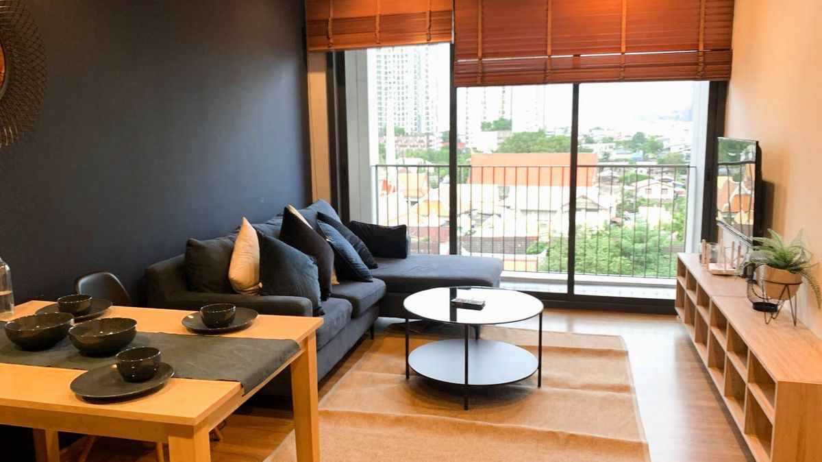 ให้เช่าคอนโดอ่อนนุช อุดมสุข : Hasu Haus 2 ห้องนอน วิวคลอง
