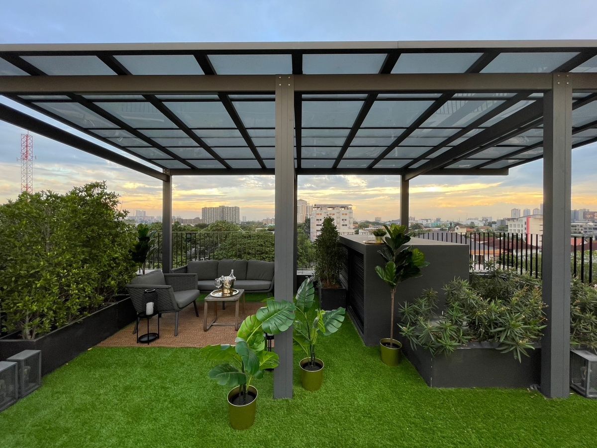 ขายทาวน์โฮมพระราม 9 เพชรบุรีตัดใหม่ RCA : AIRES Rama 9 : Modern Townhome 