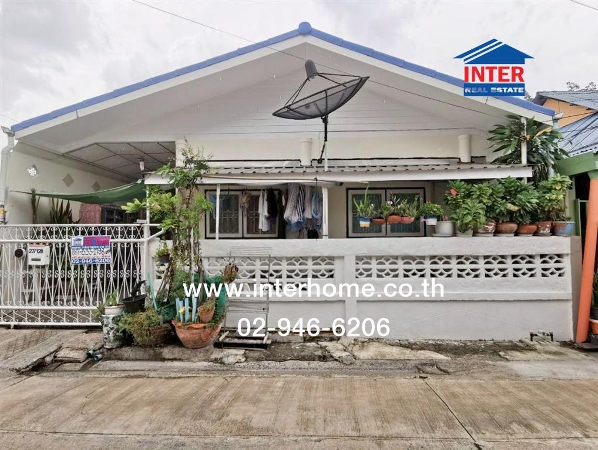 ขายบ้านราษฎร์บูรณะ สุขสวัสดิ์ : บ้านเดี่ยว 1 ชั้น 22 ตร.ว. หมู่บ้านพรเทพสุขสวัสดิ์74 ใกล้บิ๊กซีสุขสวัสดิ์ ซอยสุขสวัสดิ์74 ถนนสุขสวัสดิ์ พระประแดง สมุทรปราการ