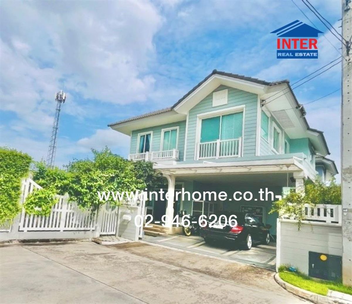 ขายบ้านนวมินทร์ รามอินทรา : บ้านเดี่ยว 2 ชั้น 67.3 ตร.ว. หมู่บ้านบุราสิริ ปัญญาอินทรา ซอยเลียบคลองสอง20 ถนนรามอินทรา ถนนเลียบคลองสอง เขตคลองสามวา กรุงเทพมหานคร