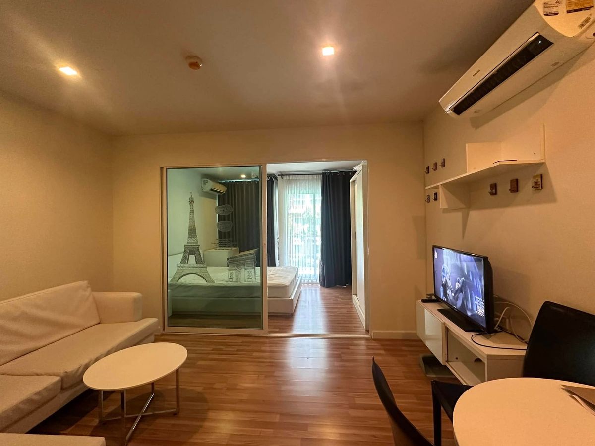 ให้เช่าคอนโดเลียบทางด่วนรามอินทรา : ให้เช่า we condo เอกมัย-รามอินทรา ห้องใหญ่ มีเครื่องใช้ไฟฟ้าและเฟอร์นิเจอร์ครบ | Line: @promptcondo 