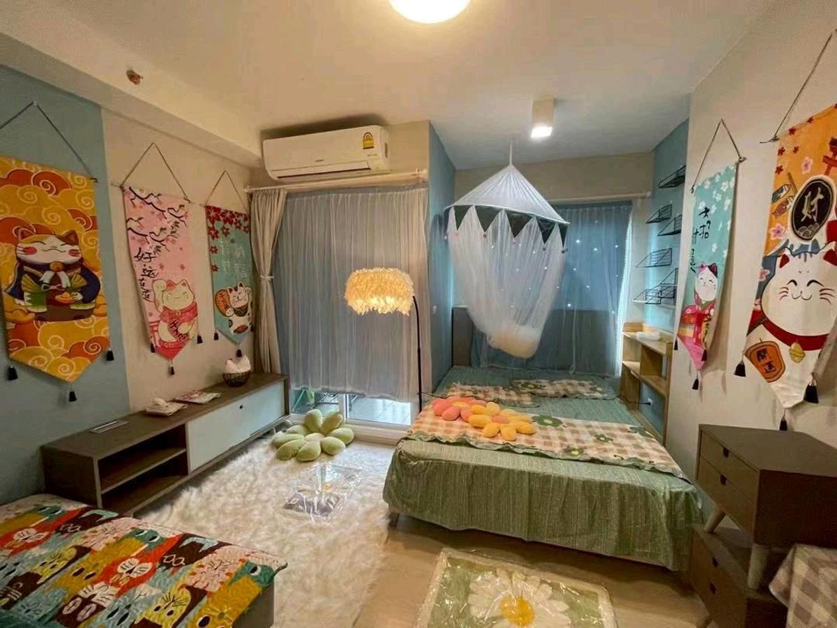 ให้เช่าคอนโดรัชดา ห้วยขวาง : Condo chapter eco one
MRT Huaikwang  available now

