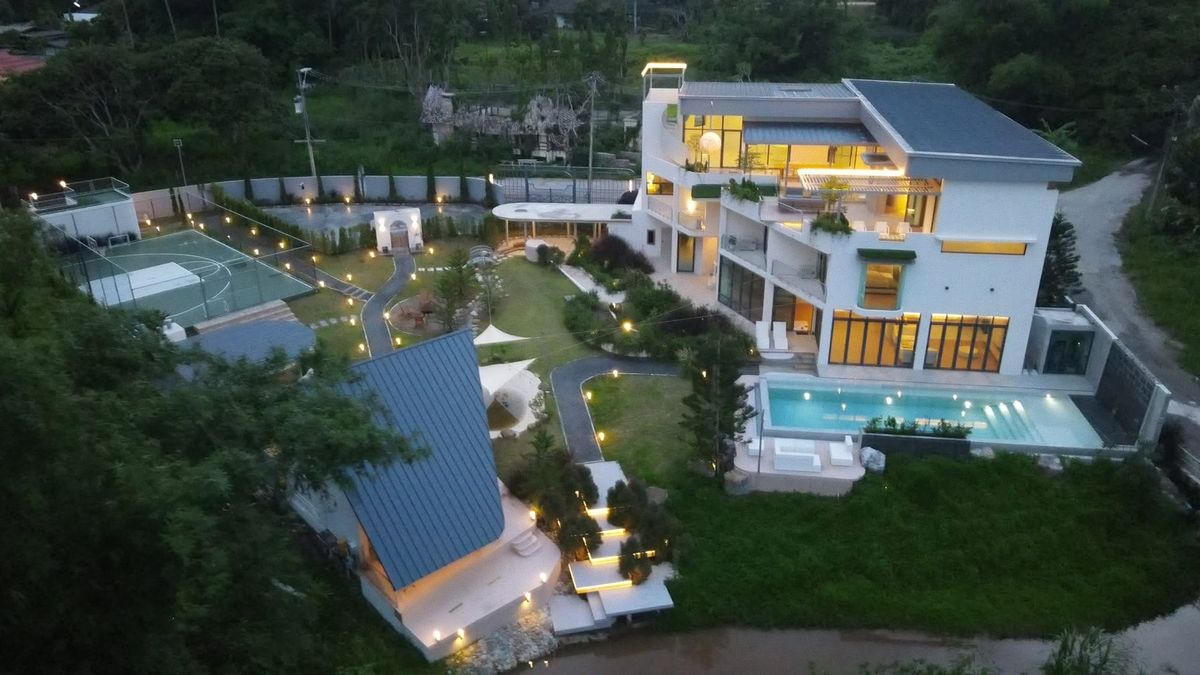 ขายเชียงใหม่ : 🏡 ขายบ้านหรู “พูลวิลล่า” WINTARA Villa แม่ริม – วิวภูเขา ลำธารธรรมชาติ สุดส่วนตัว