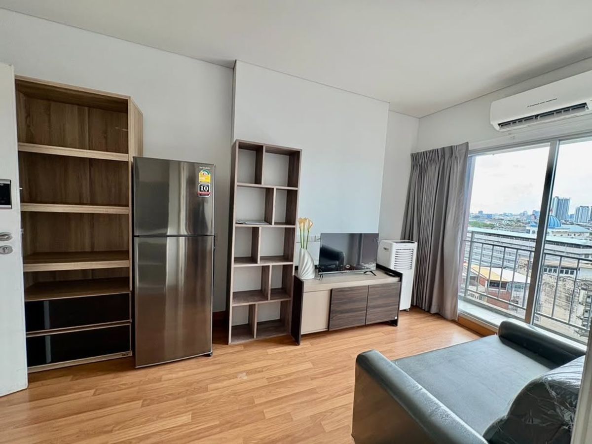 For SaleCondoRama3 (Riverside),Satupadit : Condo for Sale with Tenant – Lumpini Place Ratchada-Sathu (Near Central Rama 3)