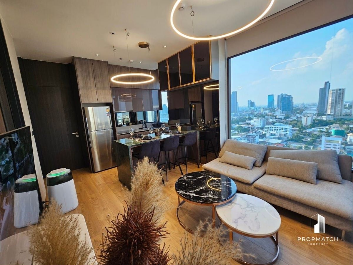 ให้เช่าคอนโดสุขุมวิท อโศก ทองหล่อ : ✨Flash Deal ✨The FINE Bangkok Thonglor - Ekamai(2Bed2Bath56SQM.) แต่งครบพร้อมอยู่ !! เพียง 56,000 บาทต่อเดือน Tel.0981315848 @propmatch