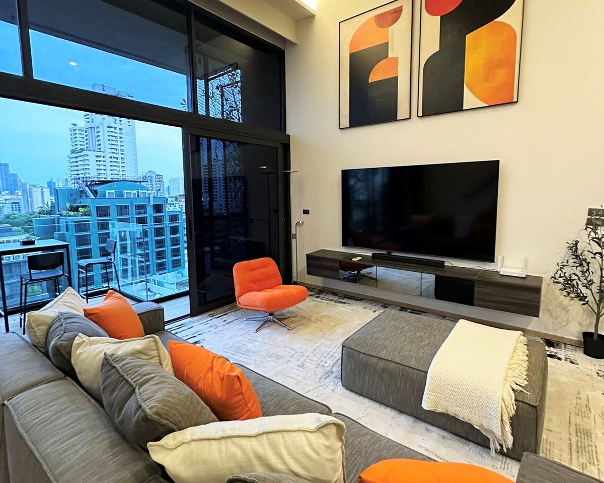 For RentCondoSukhumvit, Asoke, Thonglor : Duplex type, 3 Bedrooms 2 Bathrooms, Fully furnished