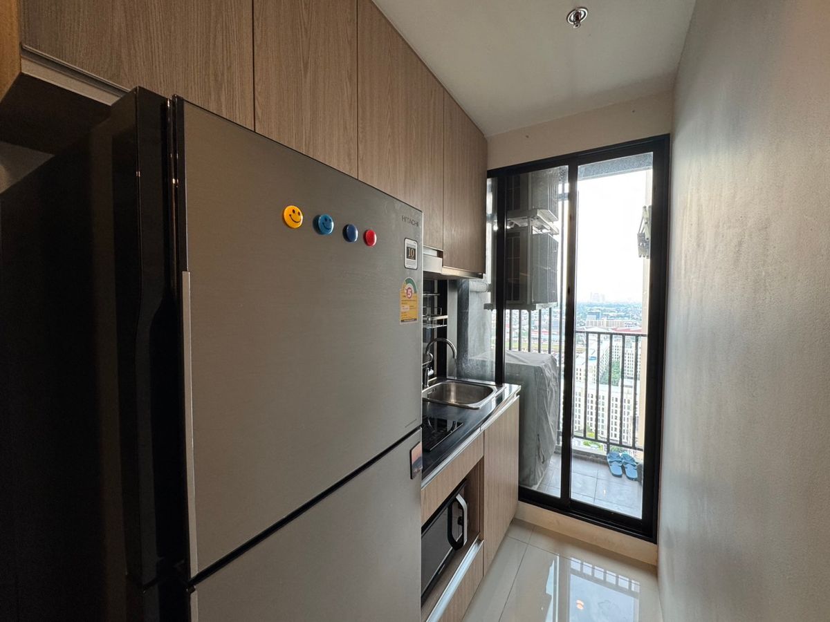 For RentCondoBangna, Bearing, Lasalle : For rent 📍 Niche Mono Sukhumvit - Bearing 📍 Near BTS Bearing, complete with furniture and electrical appliances