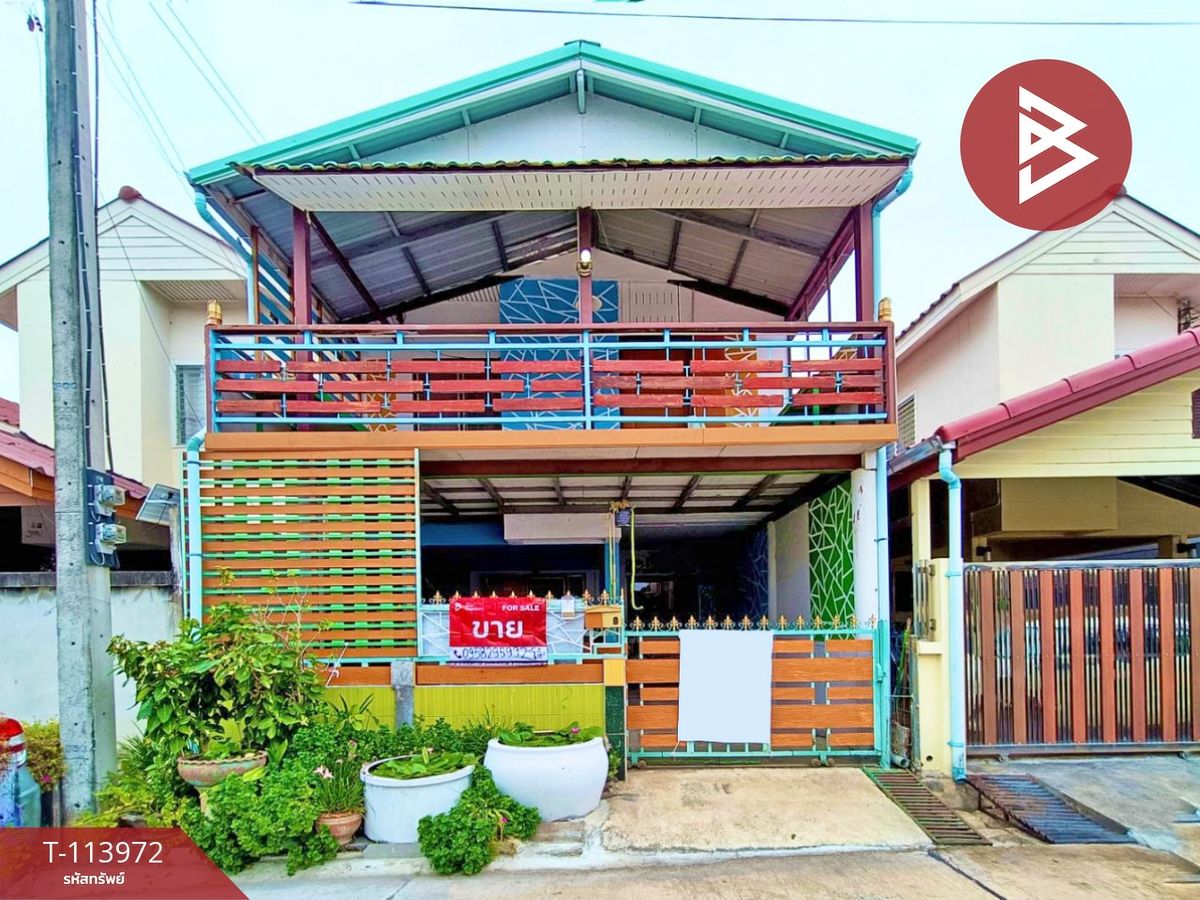 For SaleHouseSamut Songkhram : House for sale Eua Arthorn Lat Yai Village, Samut Songkhram, ready to move in