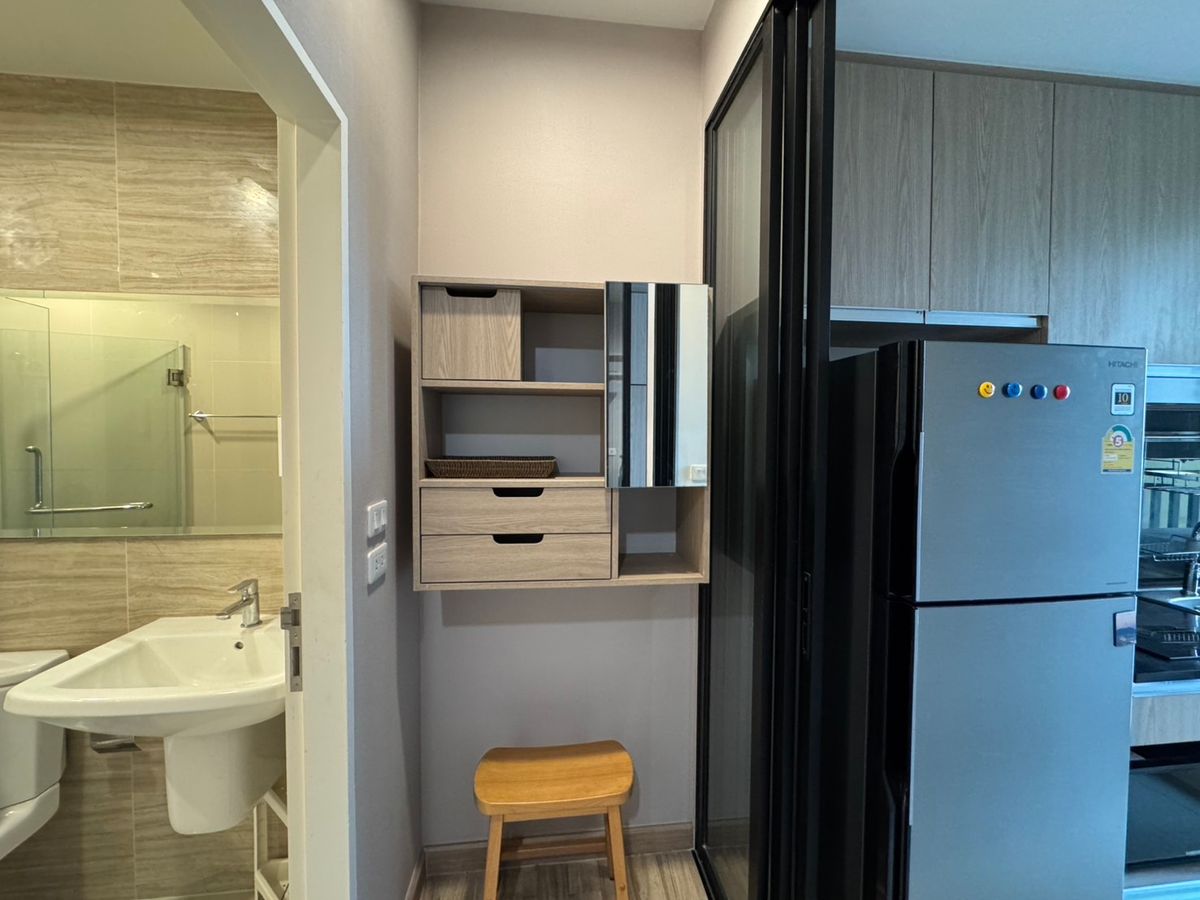 For RentCondoBangna, Bearing, Lasalle : For rent 📍 Niche Mono Sukhumvit - Bearing 📍 Near BTS Bearing, complete with furniture and electrical appliances