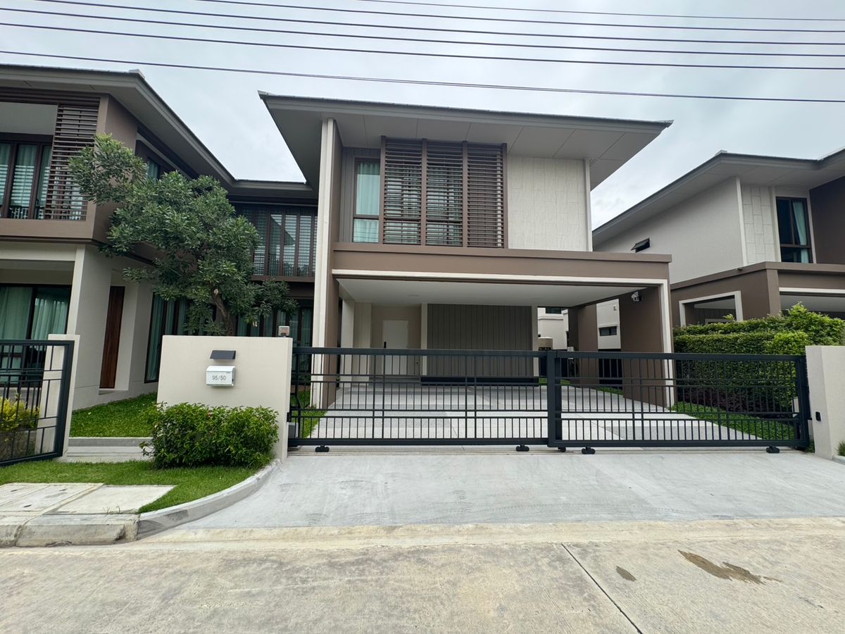 ให้เช่าบ้านพัฒนาการ ศรีนครินทร์ : ให้เช่าบ้านหรู Kempas @บุราสิริ กรุงเทพกรีฑา – 4 ห้องนอน พร้อมอยู่