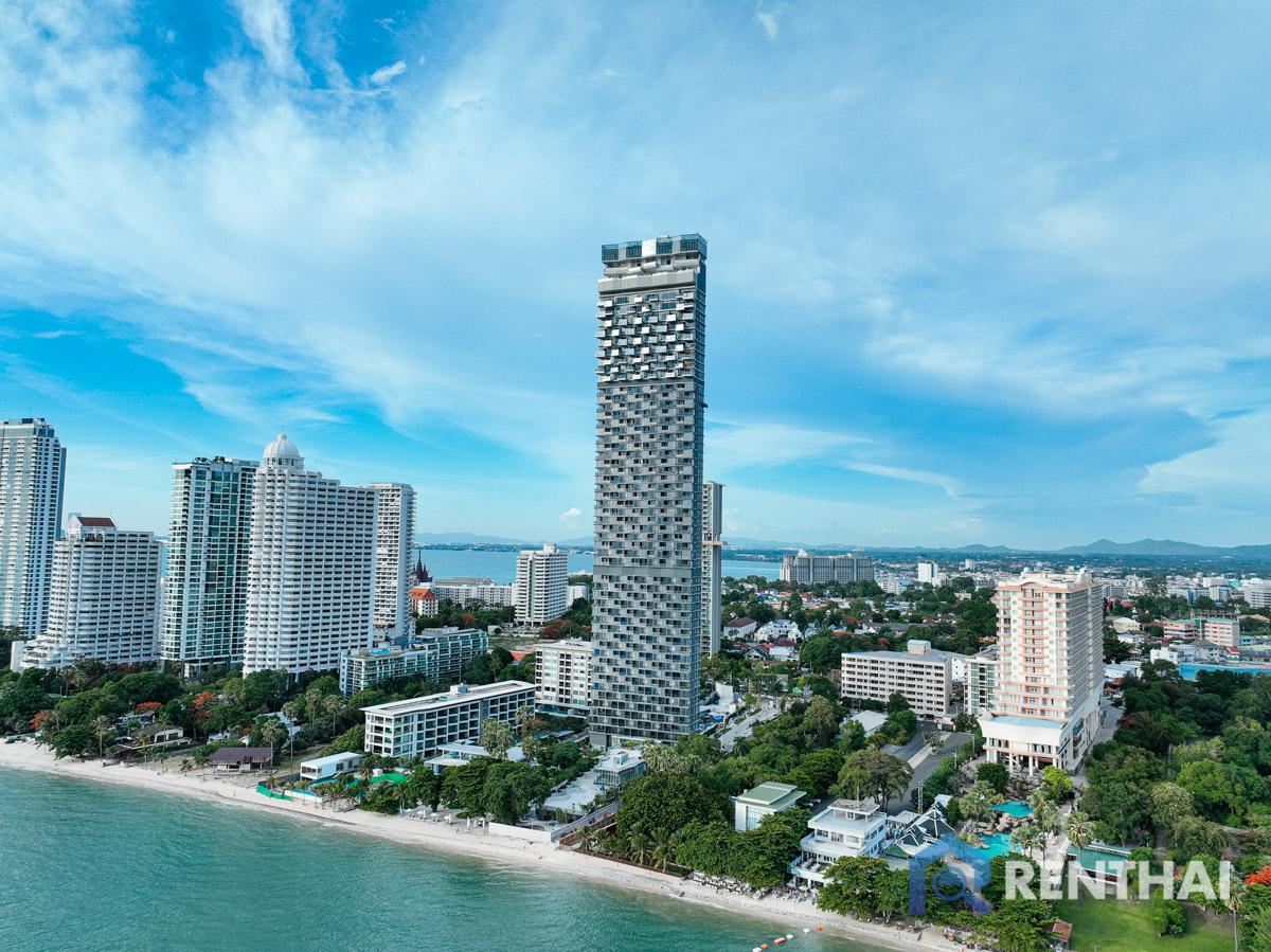 ขายคอนโดพัทยา บางแสน ชลบุรี สัตหีบ : สำหรับ ขาย คอนโด 1 ห้องนอน ที่ Arom Wongamat