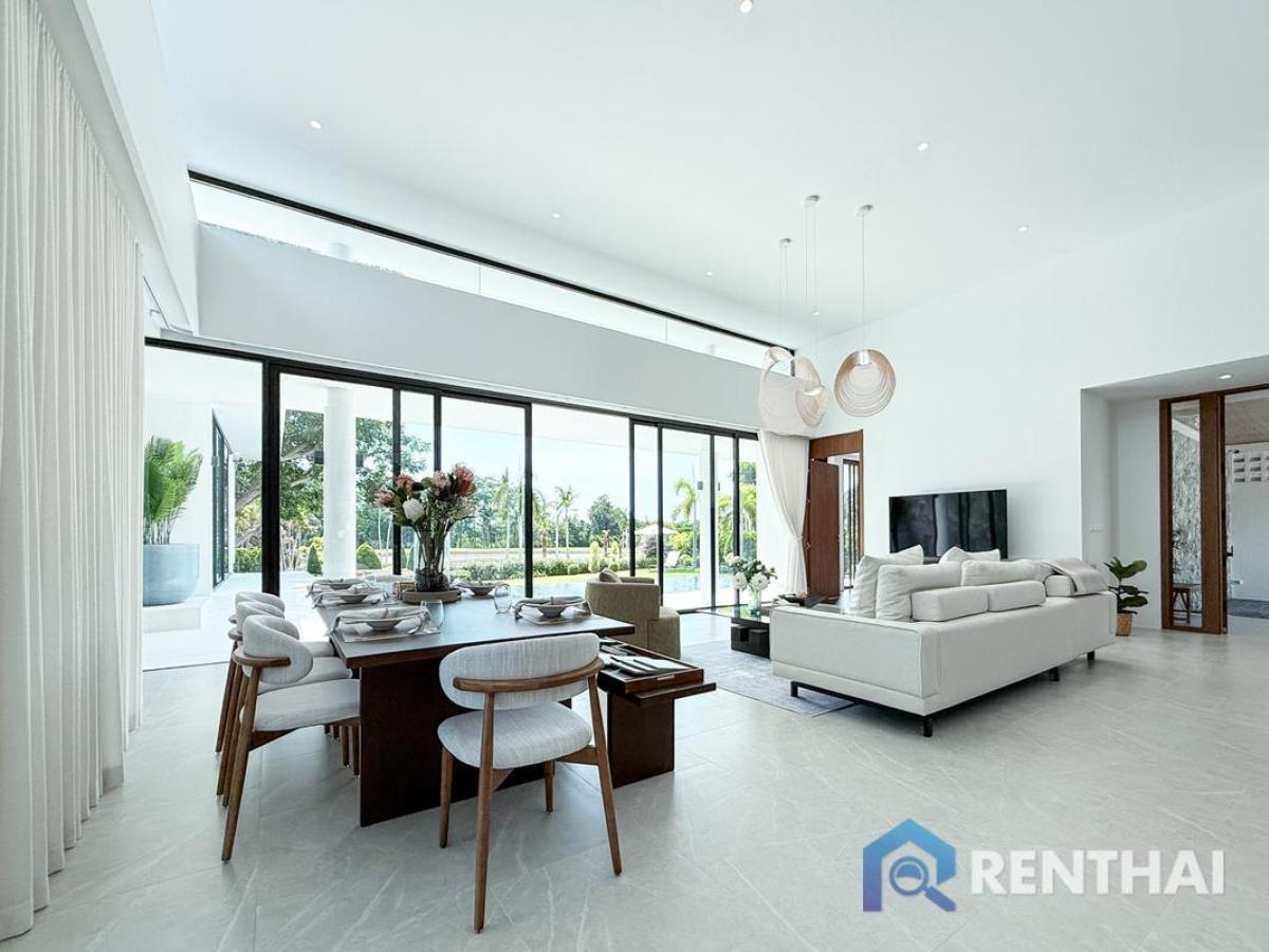 For SaleHousePattaya, Bangsaen, Chonburi : In the Shade of Nature at Sunplay pool villa