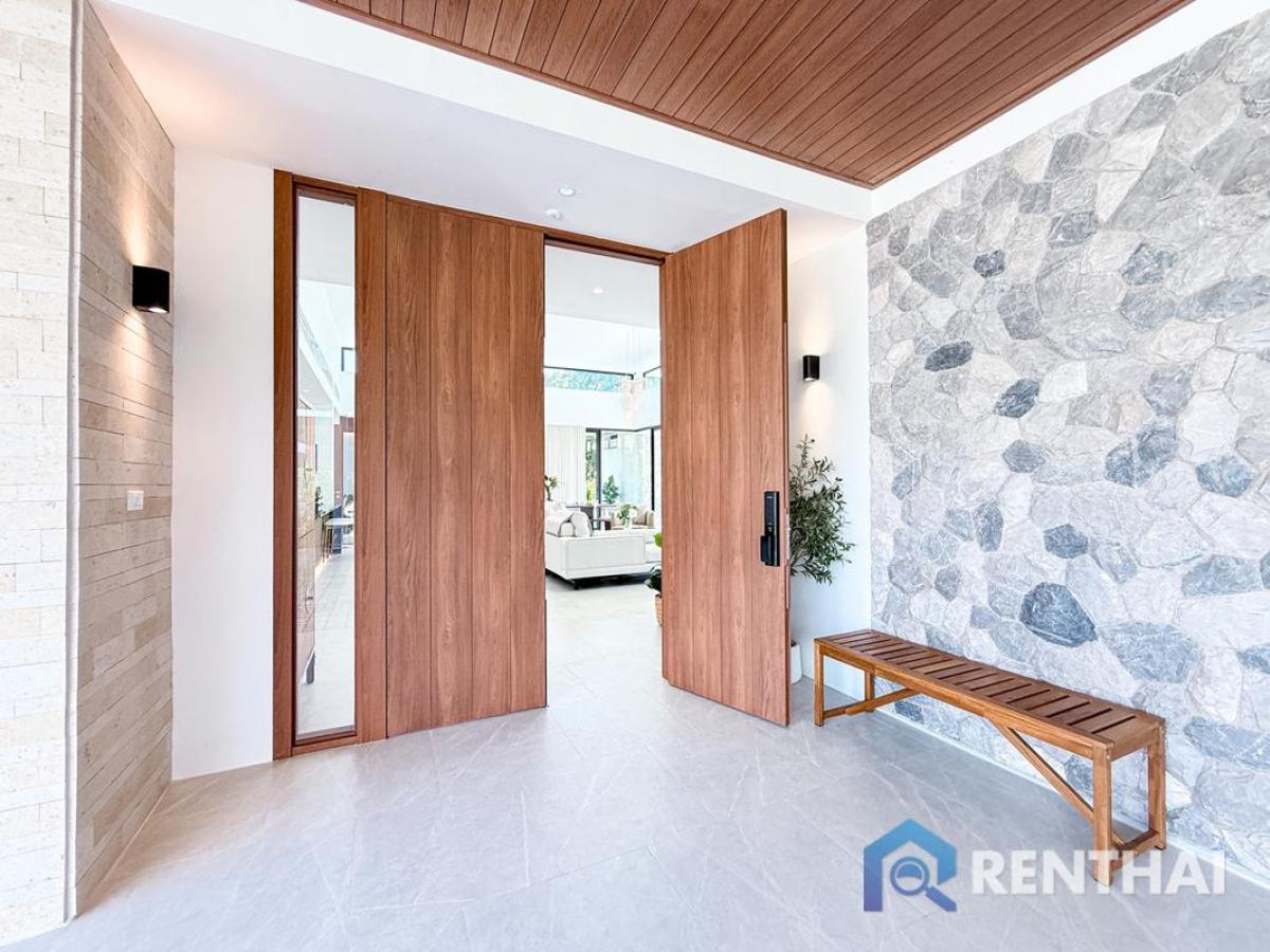 For SaleHousePattaya, Bangsaen, Chonburi : In the Shade of Nature at Sunplay pool villa