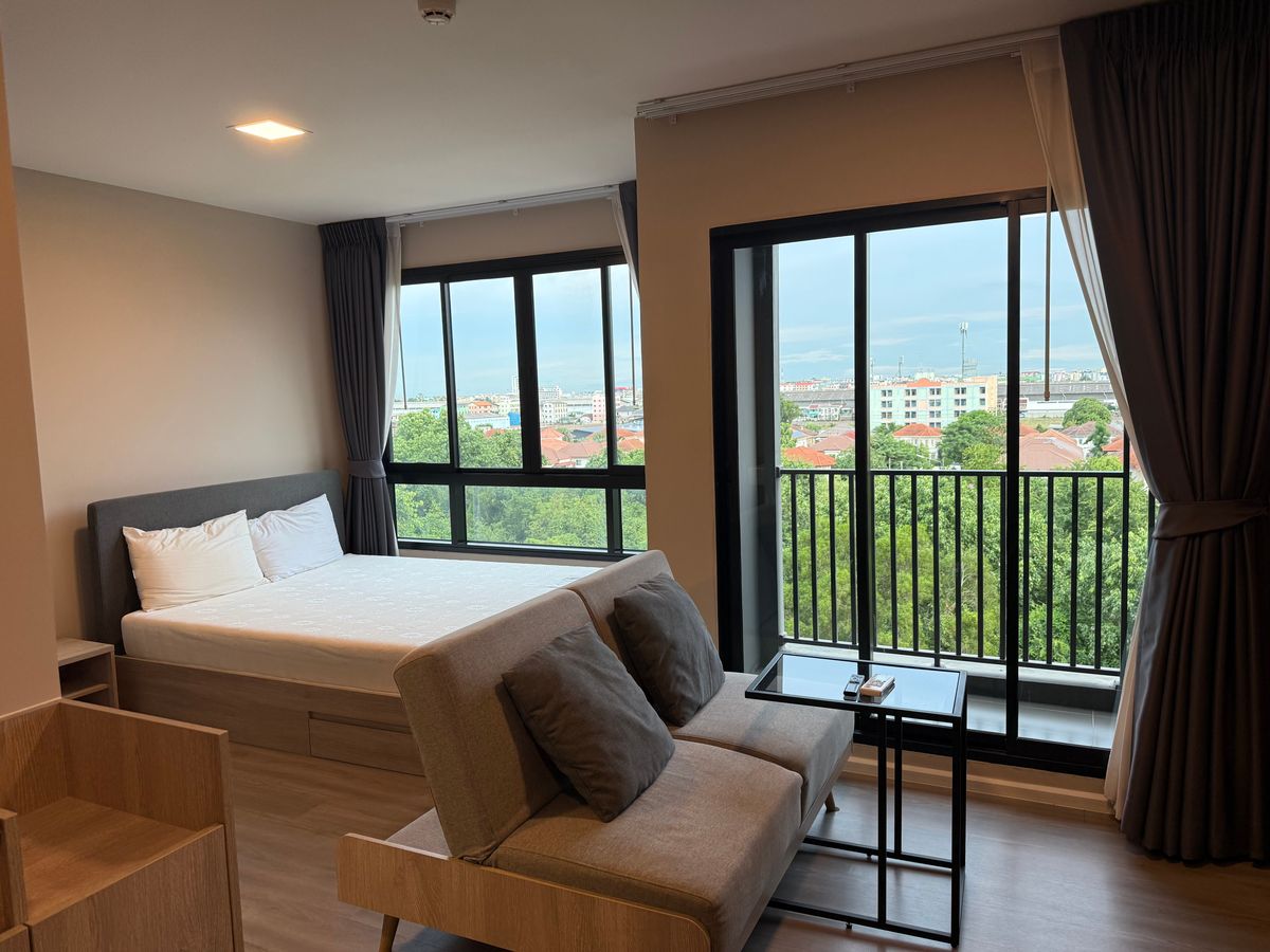 ให้เช่าคอนโดปทุมธานี รังสิต ธรรมศาสตร์ : 💎ให้เช่าคอนโดย่านรังสิต📣 “D condo Campus Hideaway ดีคอนโด ไฮด์อเวย์” ชั้น 7 อาคาร A วิวสวย🌄🌈 ใกล้ม.ธรรมศาสตร์ ✨เครื่องใช้ไฟฟ้าครบ✨