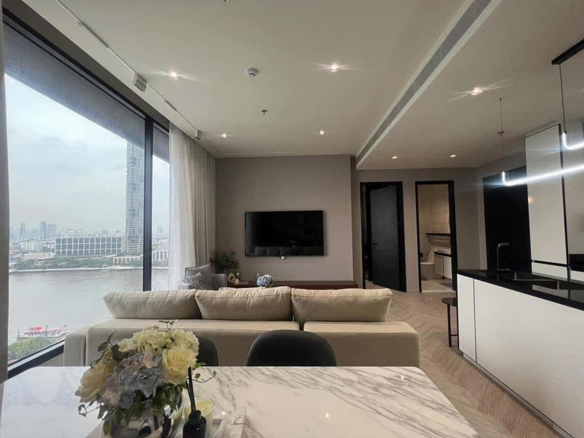 ให้เช่าคอนโดวงเวียนใหญ่ เจริญนคร : ⭐️ Chapter Charoennakhon - Riverside ⭐️2 beds 2 baths ห้องสวยมาก มีเฟอร์นิเจอร์และเครื่องใช้ไฟฟ้าพร้อมย้าย