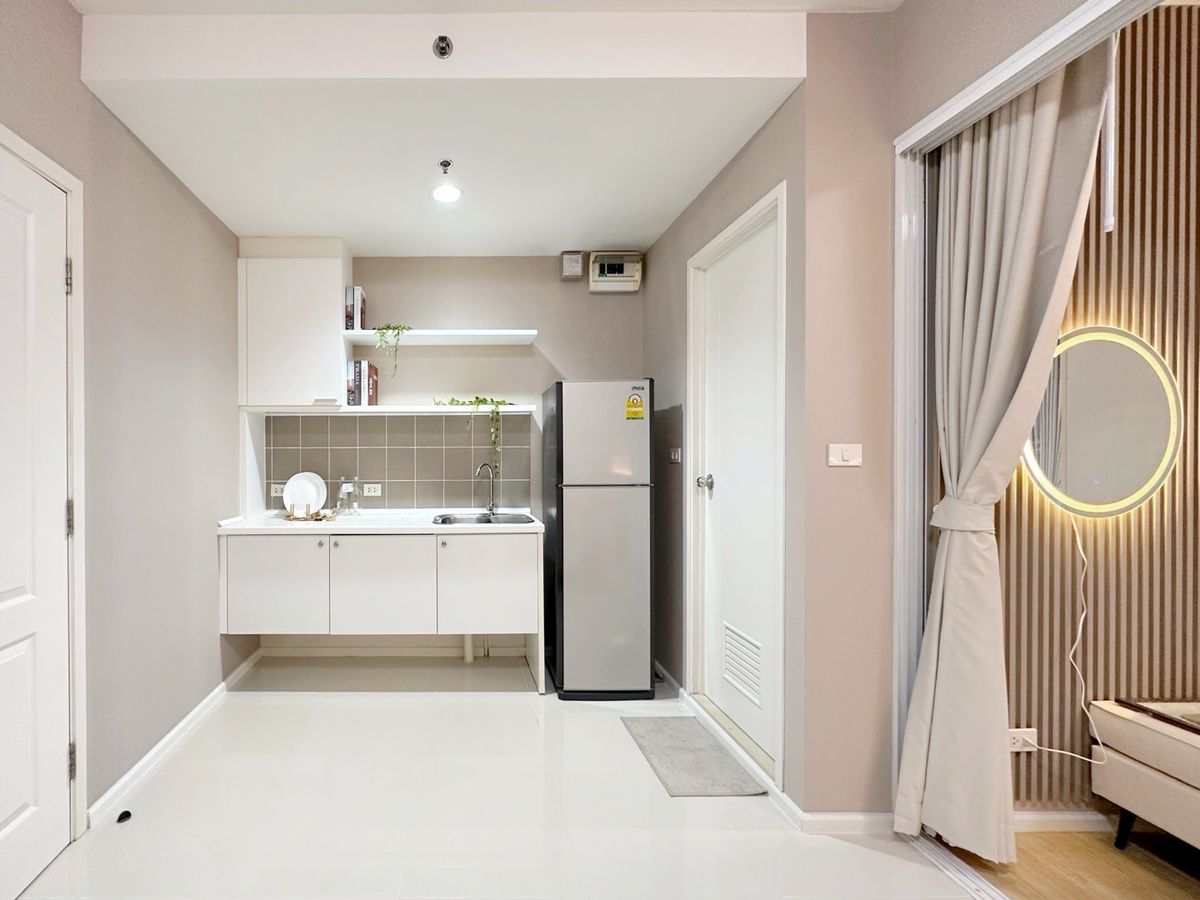 ขายคอนโดรามคำแหง หัวหมาก : ขาย!! Fuse Mobius รามคำแหง บิ้วอิน พร้อมอยู่ เฟอร์ใหม่ยกห้อง ใกล้ Airport Rail Link รามคำแหง