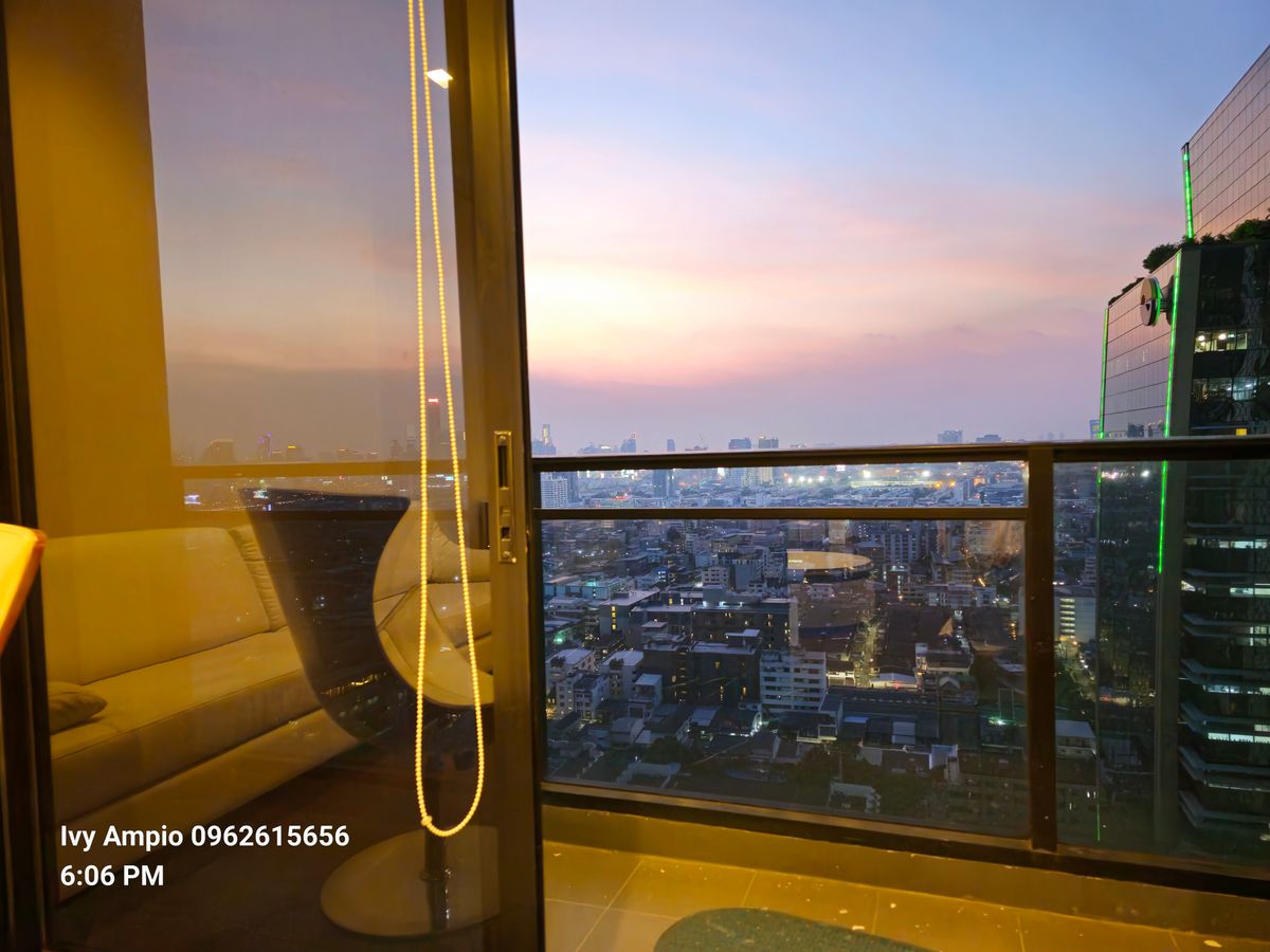 For RentCondoRatchadapisek, Huaikwang, Suttisan : Condo for  RENT ให้เช่า **IVY Ampio ห้องกว้างมาก 84 ตรม. 2 นอน 2 น้ำ เฟอร์ครบ พร้อมอยู่@58,000บาท/month  ห้องกว้างมาก 84 ตรม. 2 นอน 2 น้ำ เฟอร์ครบ พร้อมอยู่    Location : Ratchadaphisek  Rental Price : 58,000 Baht/Month  Condominium near MRT : Thai Cultur