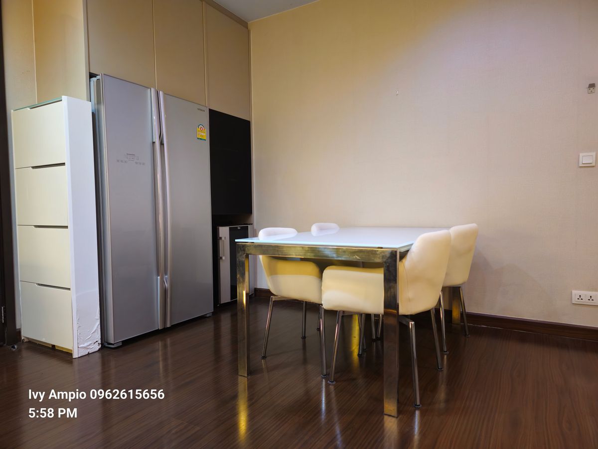 For RentCondoRatchadapisek, Huaikwang, Suttisan : Condo for  RENT ให้เช่า **IVY Ampio ห้องกว้างมาก 84 ตรม. 2 นอน 2 น้ำ เฟอร์ครบ พร้อมอยู่@58,000บาท/month  ห้องกว้างมาก 84 ตรม. 2 นอน 2 น้ำ เฟอร์ครบ พร้อมอยู่    Location : Ratchadaphisek  Rental Price : 58,000 Baht/Month  Condominium near MRT : Thai Cultur