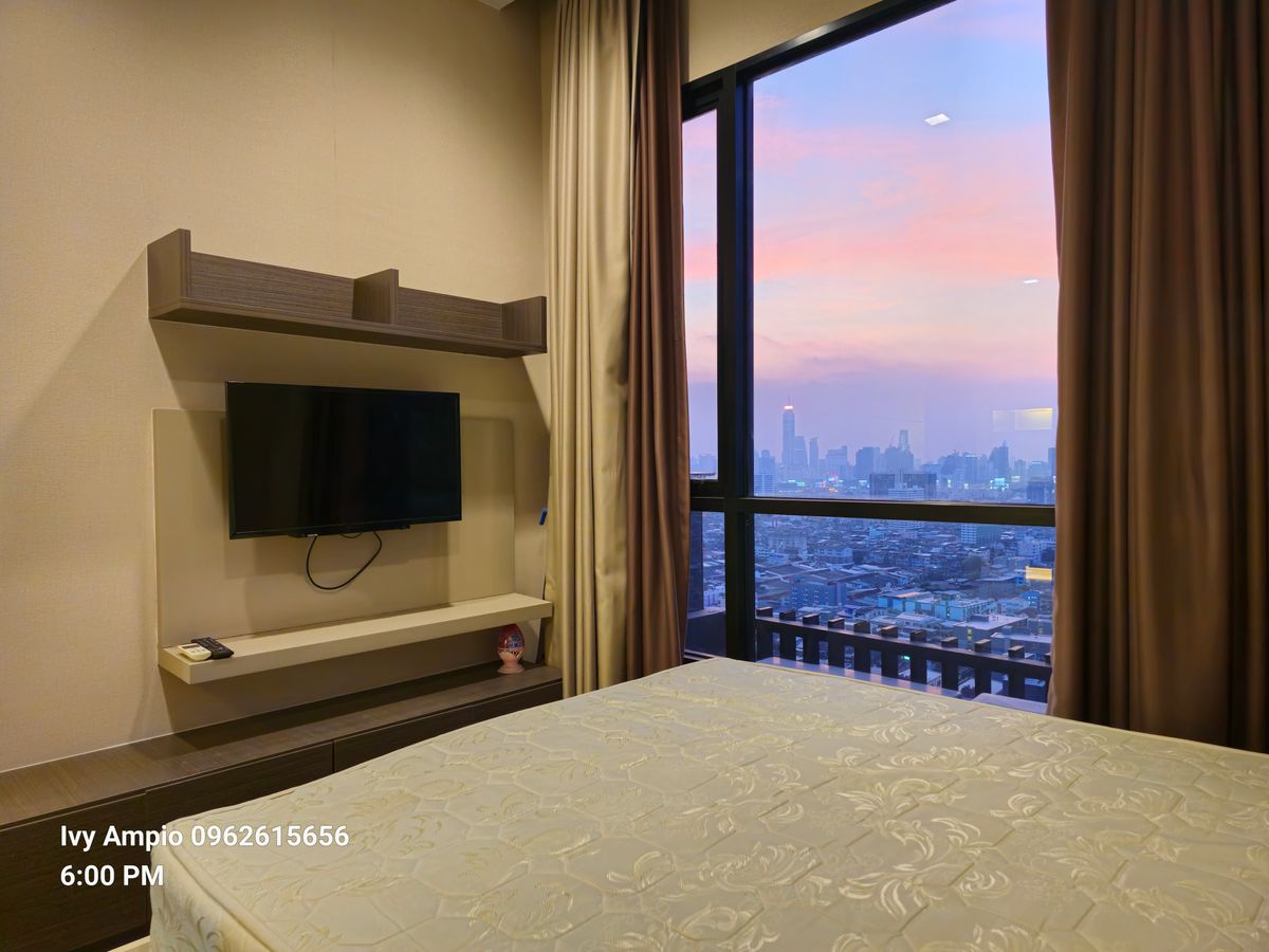 For RentCondoRatchadapisek, Huaikwang, Suttisan : Condo for  RENT ให้เช่า **IVY Ampio ห้องกว้างมาก 84 ตรม. 2 นอน 2 น้ำ เฟอร์ครบ พร้อมอยู่@58,000บาท/month  ห้องกว้างมาก 84 ตรม. 2 นอน 2 น้ำ เฟอร์ครบ พร้อมอยู่    Location : Ratchadaphisek  Rental Price : 58,000 Baht/Month  Condominium near MRT : Thai Cultur