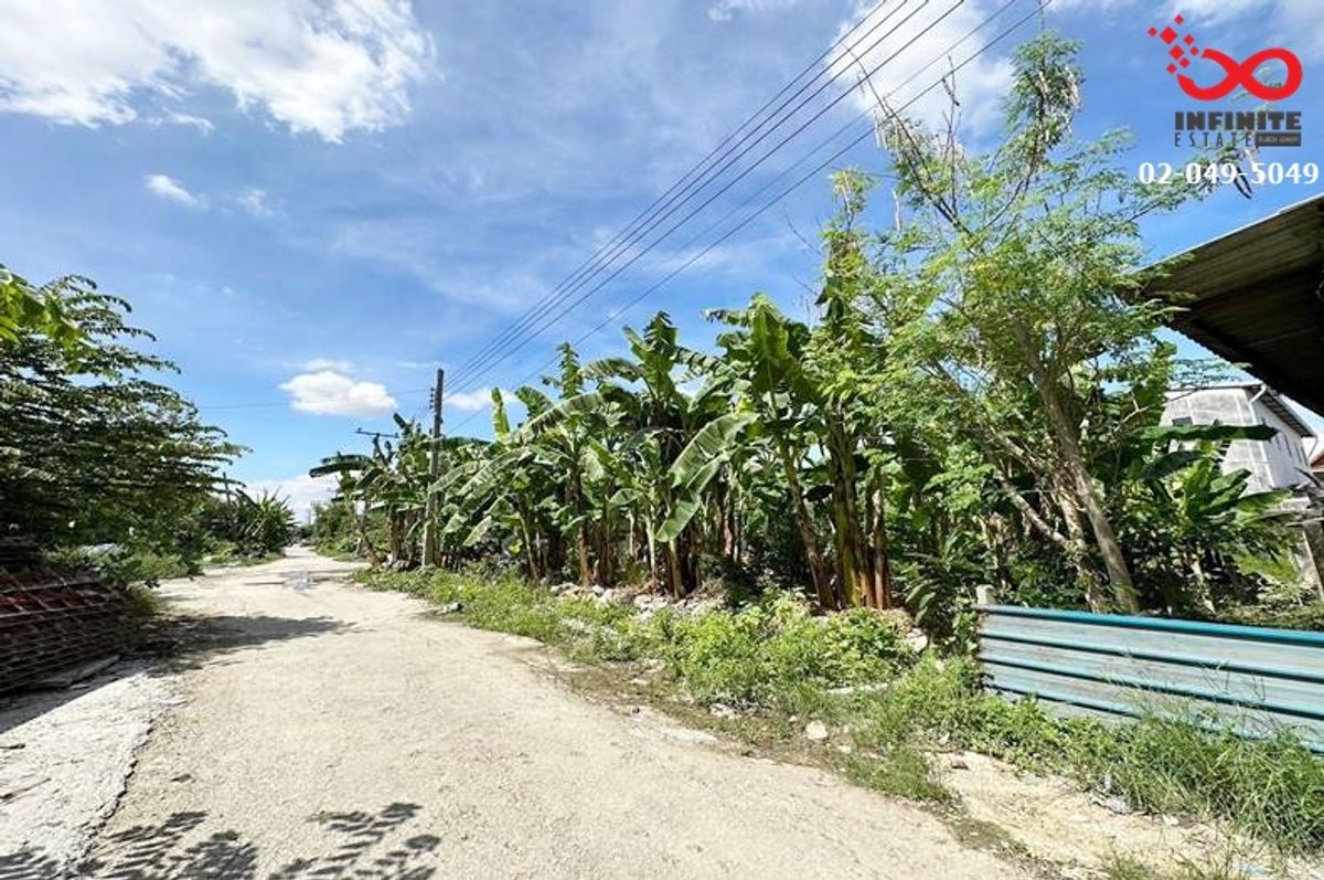 ขายที่ดินบางนา แบริ่ง ลาซาล : ขายที่ดิน 90 ตร.ว. สุขุมวิท-ศรีนครินทร์ ซอยลาซาล 52/2 ถมแล้ว เหมาะทำโกดัง-โรงงาน  ใกล้ BTS-ศรีลาซาล