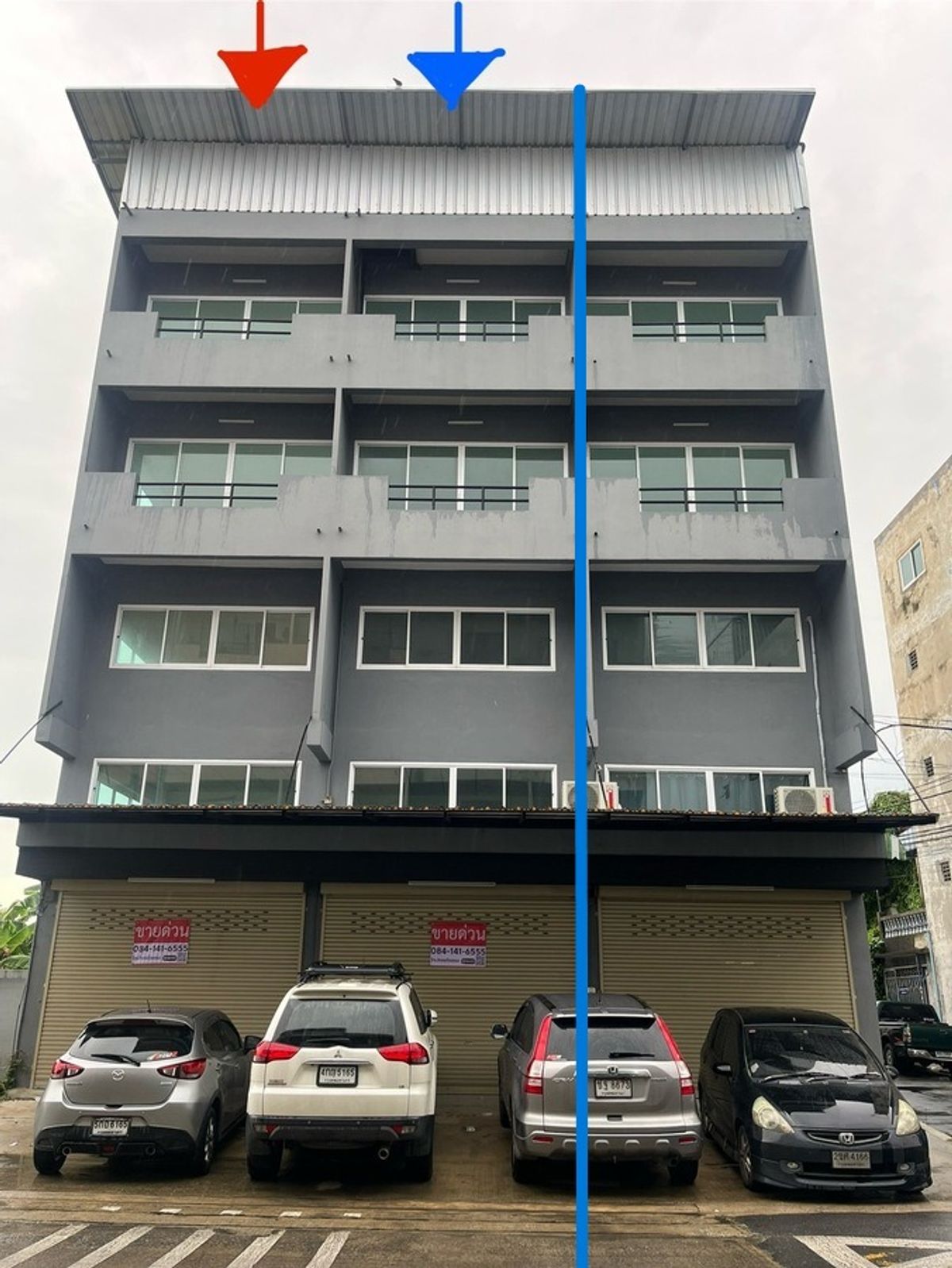 ขายอาคารพาณิชย์วิภาวดี ดอนเมือง หลักสี่ : ขายด่วน! อาคารพาณิชย์ 4 ชั้น 2คูหา (ใกล้สนามบินดอนเมือง) เลขที่ 34/172-173 ซ.ประชาอุทิศ13 ถ.ช่างอากาศอุทิศ แขวงดอนเมือง เขตดอนเมือง กทม. ราคา 7,900,000 บาท)