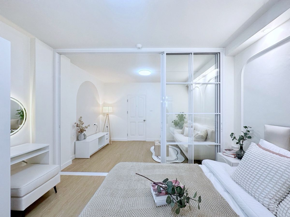 ขายคอนโดปิ่นเกล้า จรัญสนิทวงศ์ : ขาย!!ซิตี้โฮม ปิ่นเกล้า คอนโด Low Rise ชั้น 2 ขึ้น ลง สะดวก  | ห้องรีโนเวทใหม่ สวยจึ้ง พร้อมอยู่