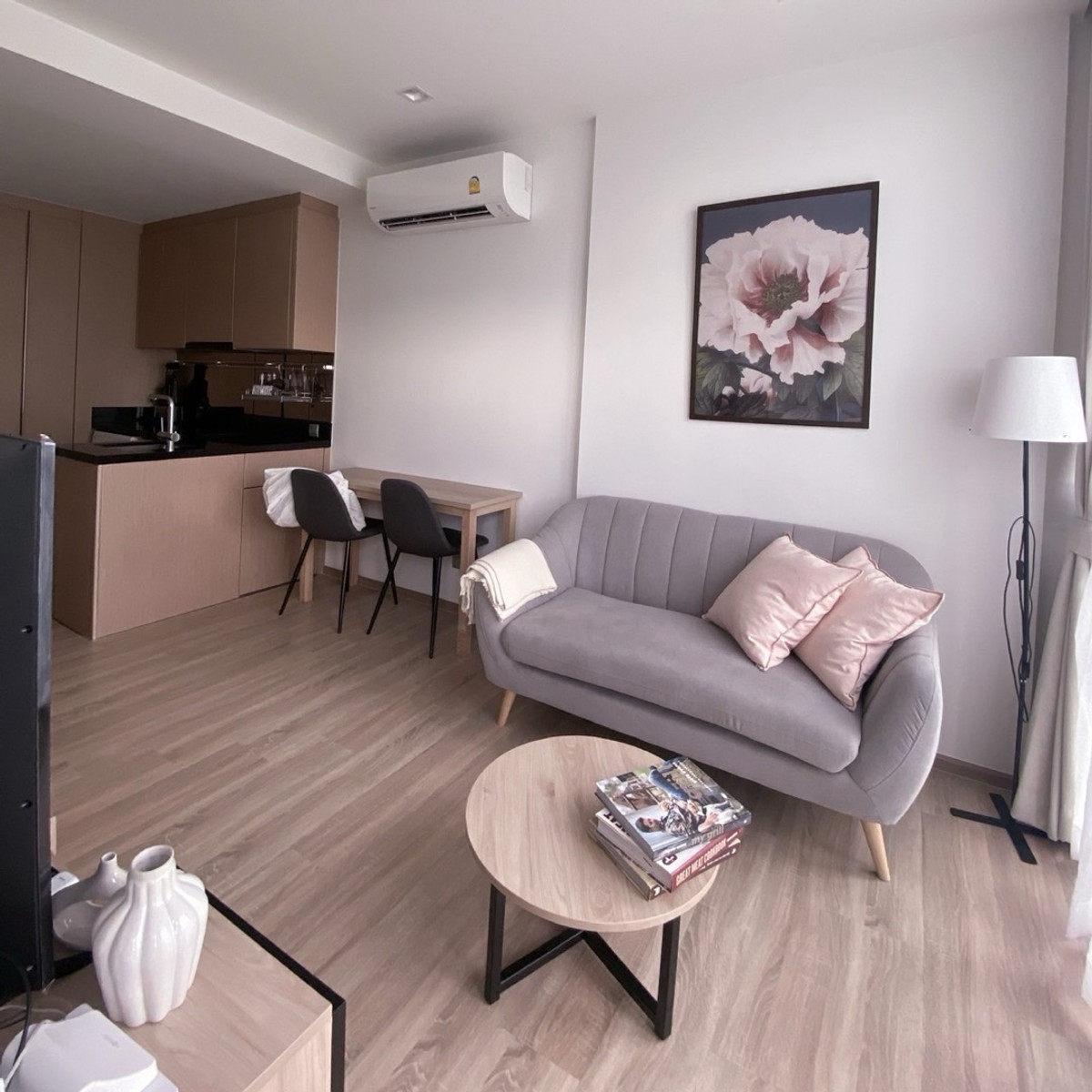 For RentCondoOnnut, Udomsuk : Kawa Hauus * Low-Rise * Resort Condo @BTS onnut 37SQM. 23,000 ☎️Tel/Line: 094-162-4424