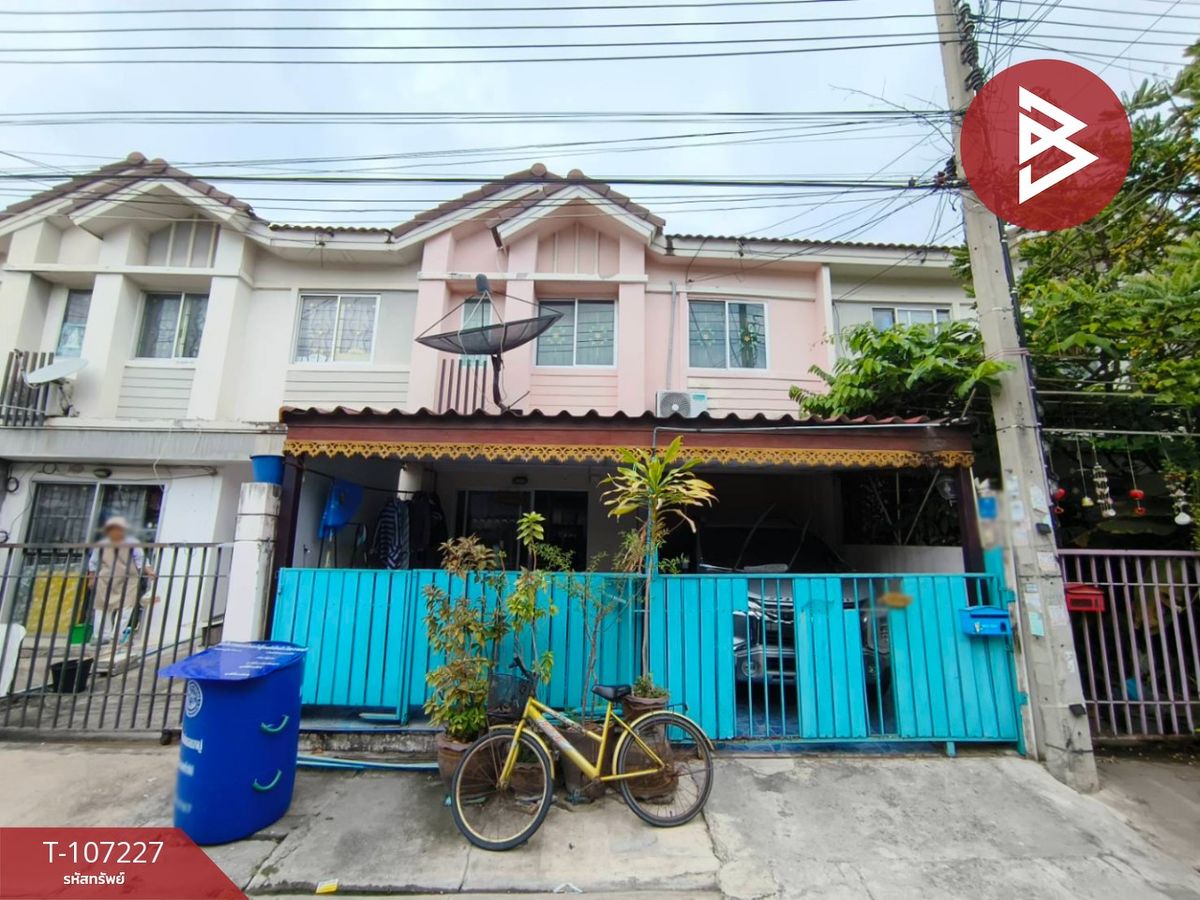For SaleTownhomeSamut Prakan,Samrong : Townhouse for sale Pruksa Village 59/1 Sukhumvit-Bang Pu Samut Prakan