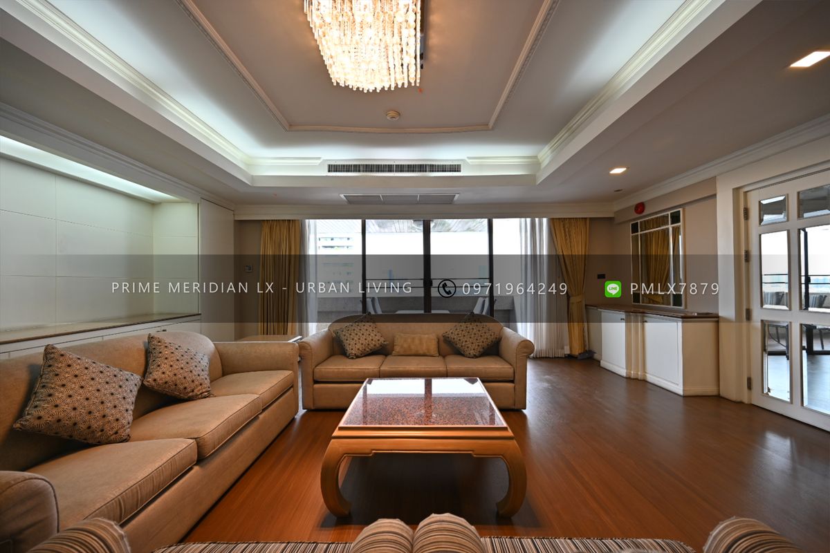 ให้เช่าคอนโดสุขุมวิท อโศก ทองหล่อ : Oriental Towers Ekkamai - Large 4 bedroom condo, Ready to move in