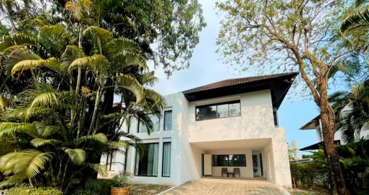 For SaleHouseMin Buri, Romklao : Rent a luxury house - House Area Ramkhamhaeng, fully decorated.