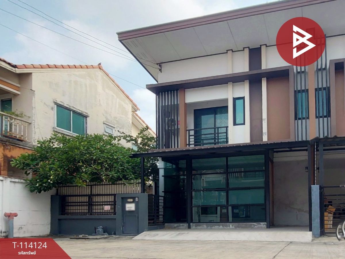 For SaleTownhomePathum Thani,Rangsit, Thammasat : Townhouse for sale Baan Fah Piyarom Terre Phase12 Project, Pathum Thani