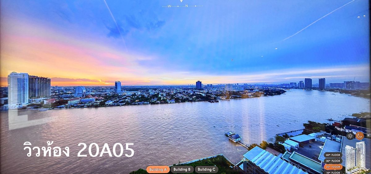 ขายดาวน์คอนโดพระราม 8 สามเสน ราชวัตร : ขาย1 ห้องนอน ชั้น 20 ห้องA05