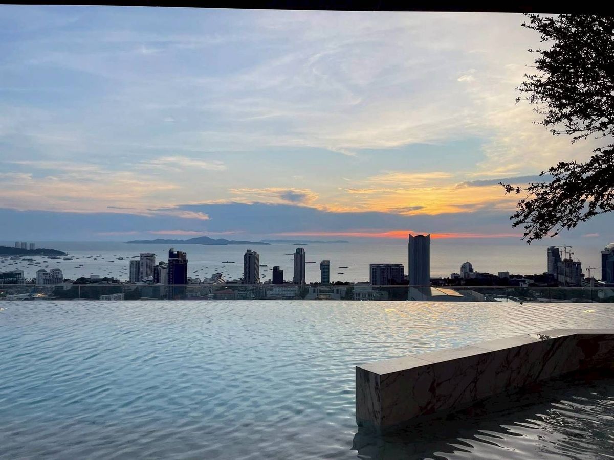 ให้เช่าคอนโดพัทยา บางแสน ชลบุรี สัตหีบ : เช่า Once Pattaya  Condo คอนโดวิวสวย ใจกลางพัทยาเหนือ